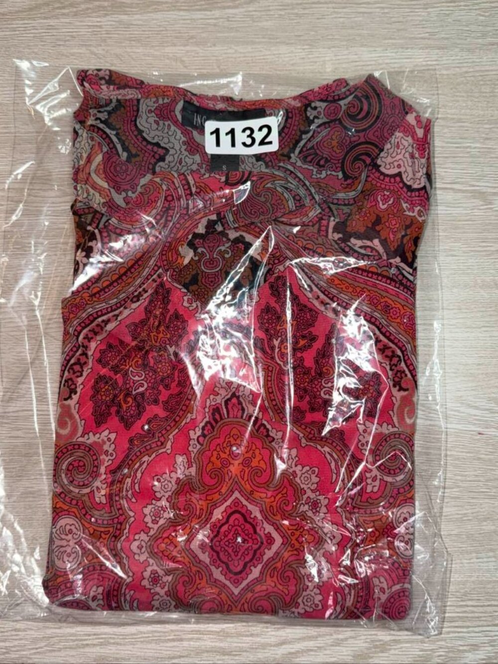 INC International Concepts INC Paisley Tunic Top Women S Pink - Picture 7 of 8